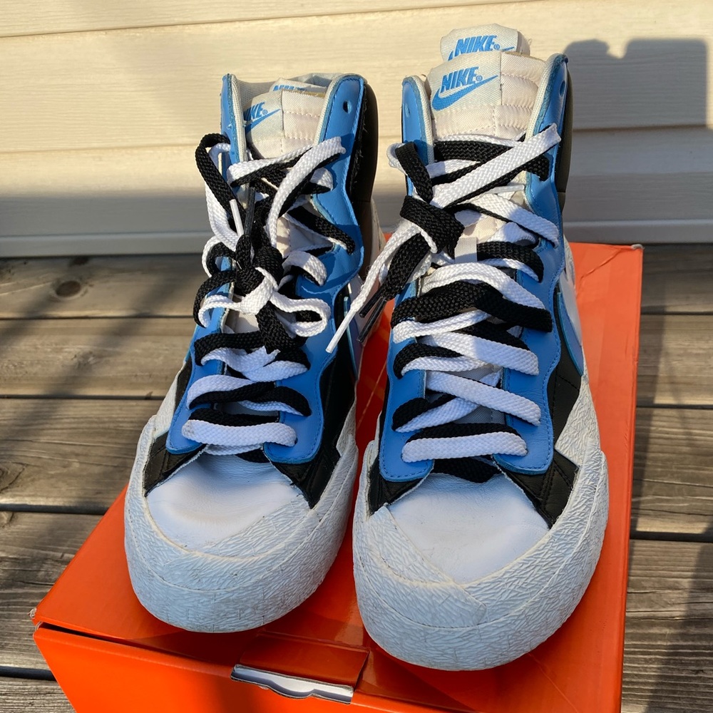Nike Sacai Mens X Blazer Mid Black